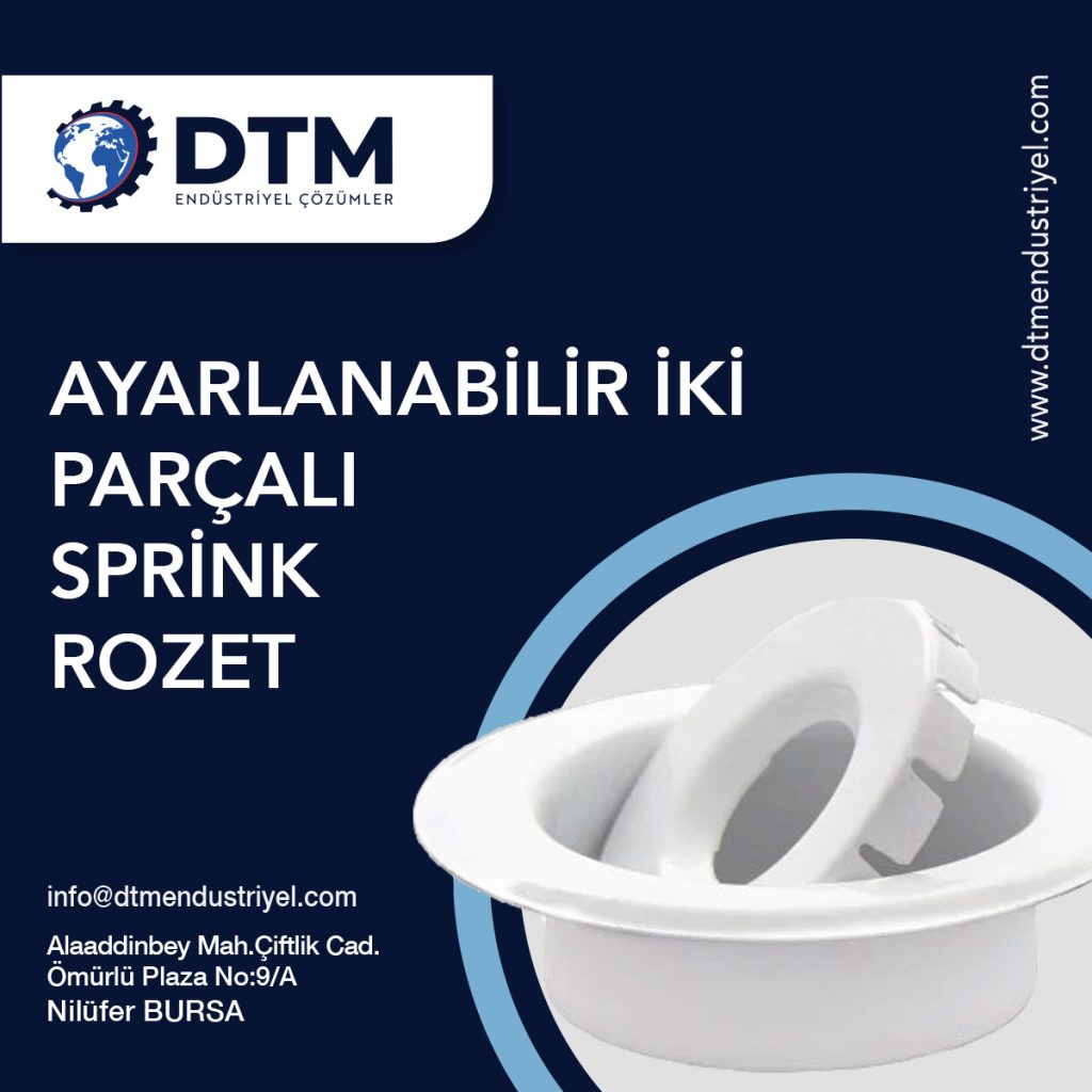 AYARLANABİLİR SPRİNK ROZET