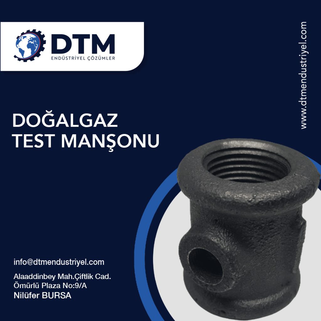 DOĞALGAZ TEST MANŞONU