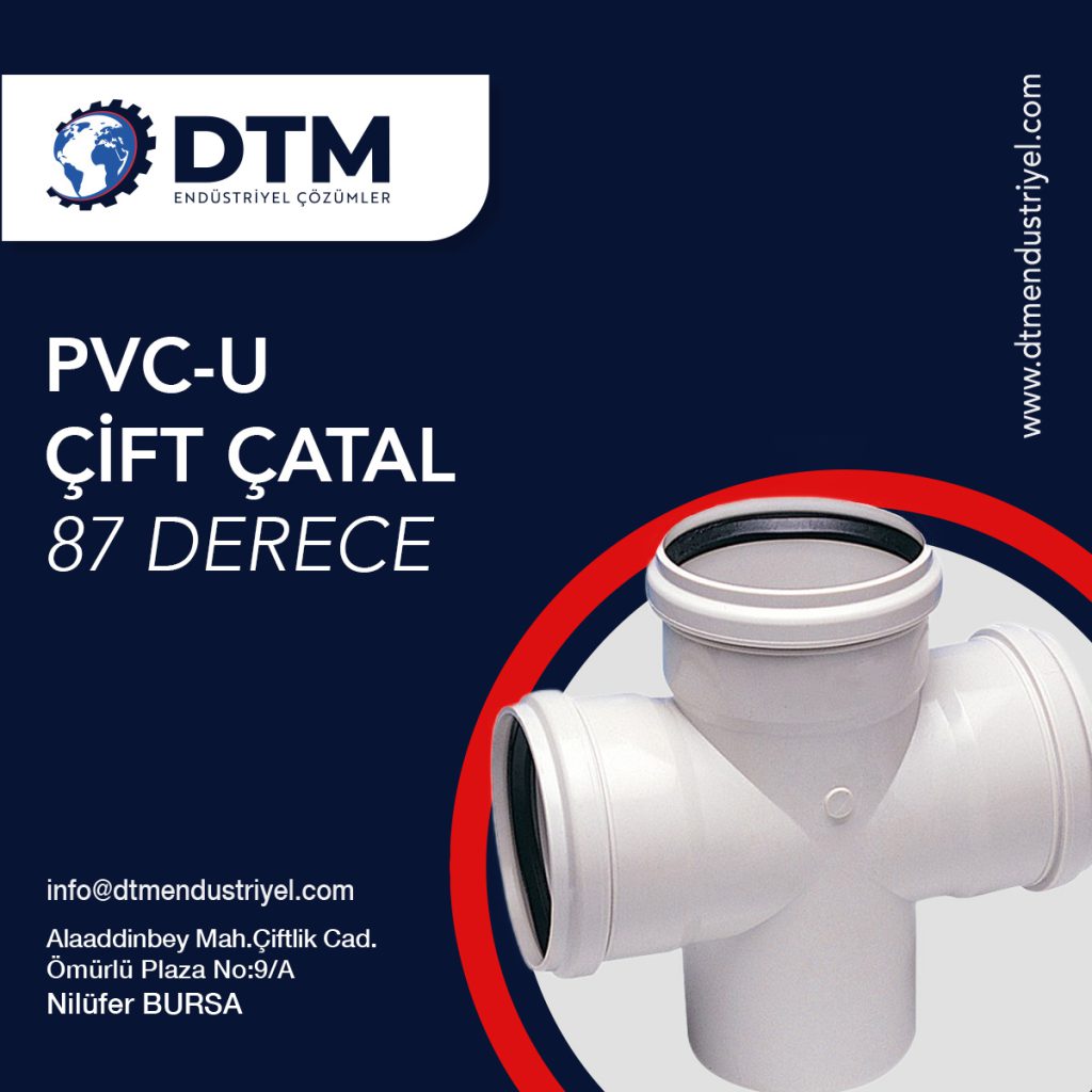 PVC ÇİFT ÇATAL 87