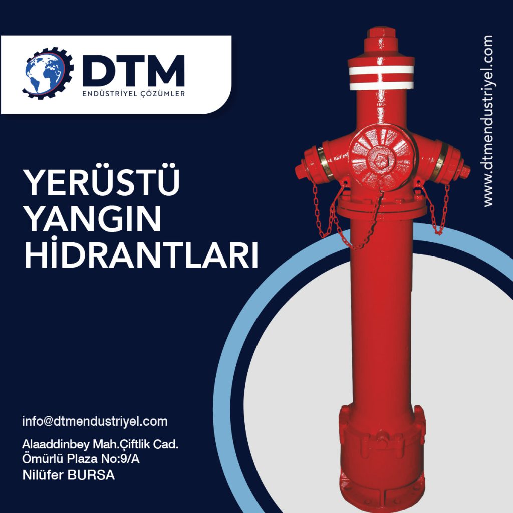 yerüstü yangın hidrant